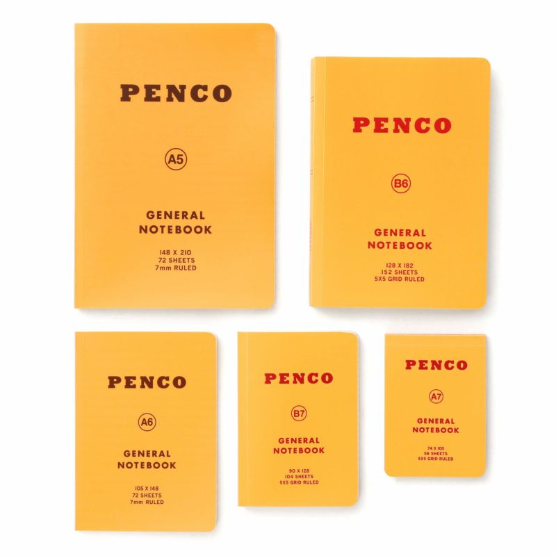 Notable Designs Hightide Penco Soft PP Notebook (Ruled A5) Yellow