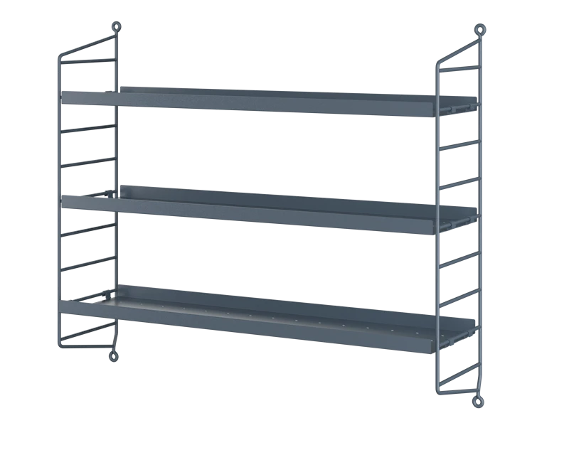 String Pocket Shelving - Metal