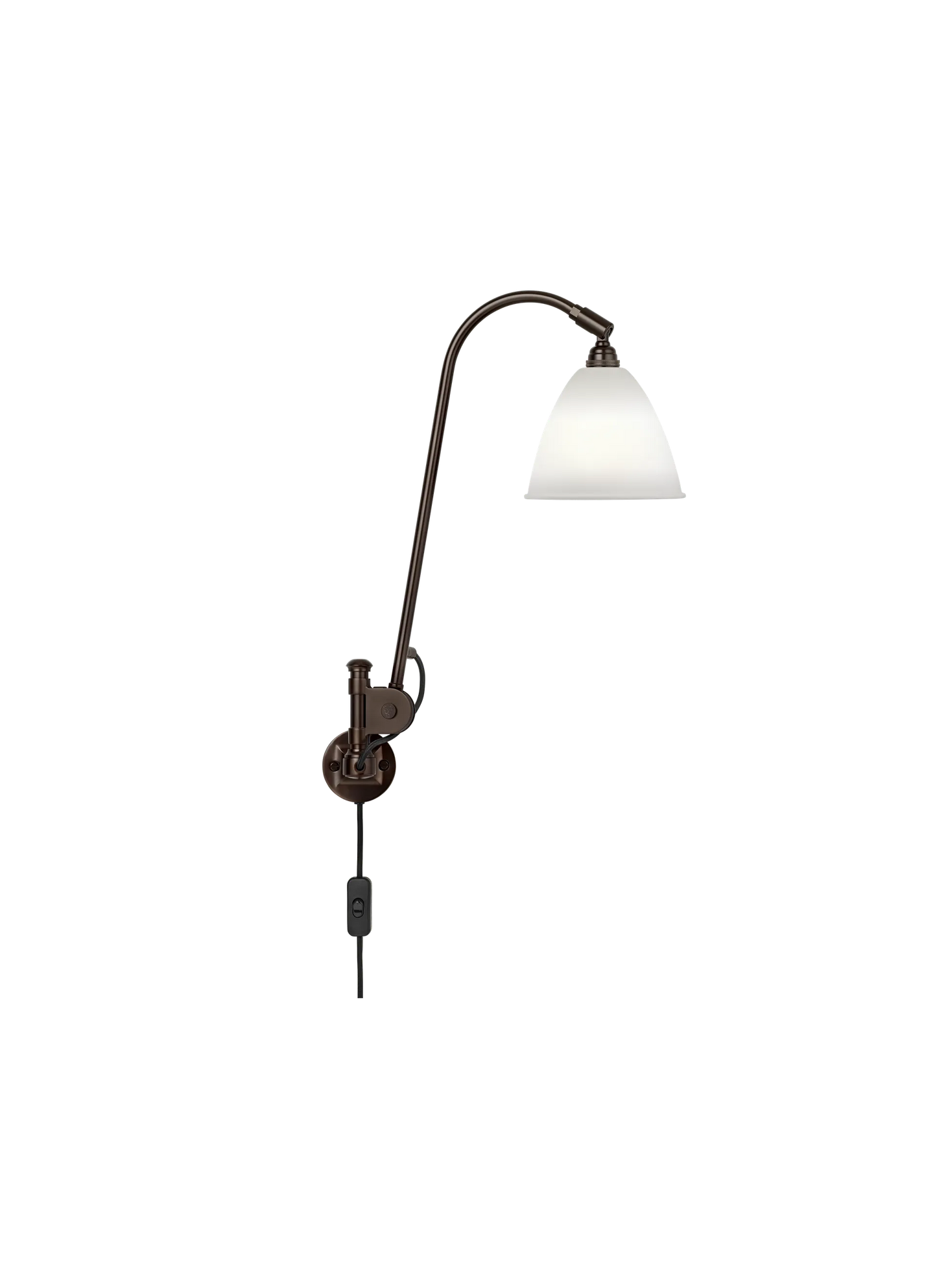 GUBI Bestlite BL6 Wall Lamp - Black Brass