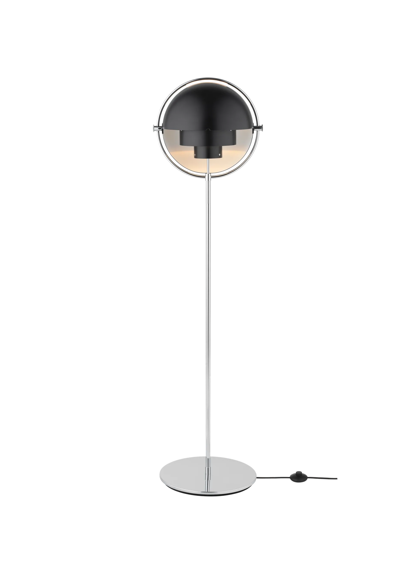 GUBI Multi-Lite Floor Lamp Chrome
