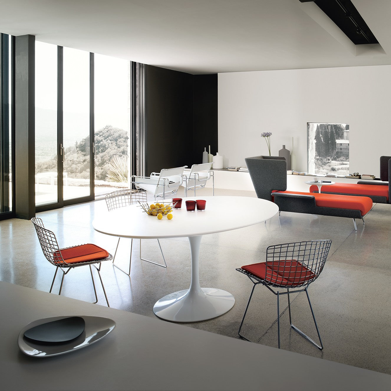 Knoll Bertoia Side Chair with Seat Pad