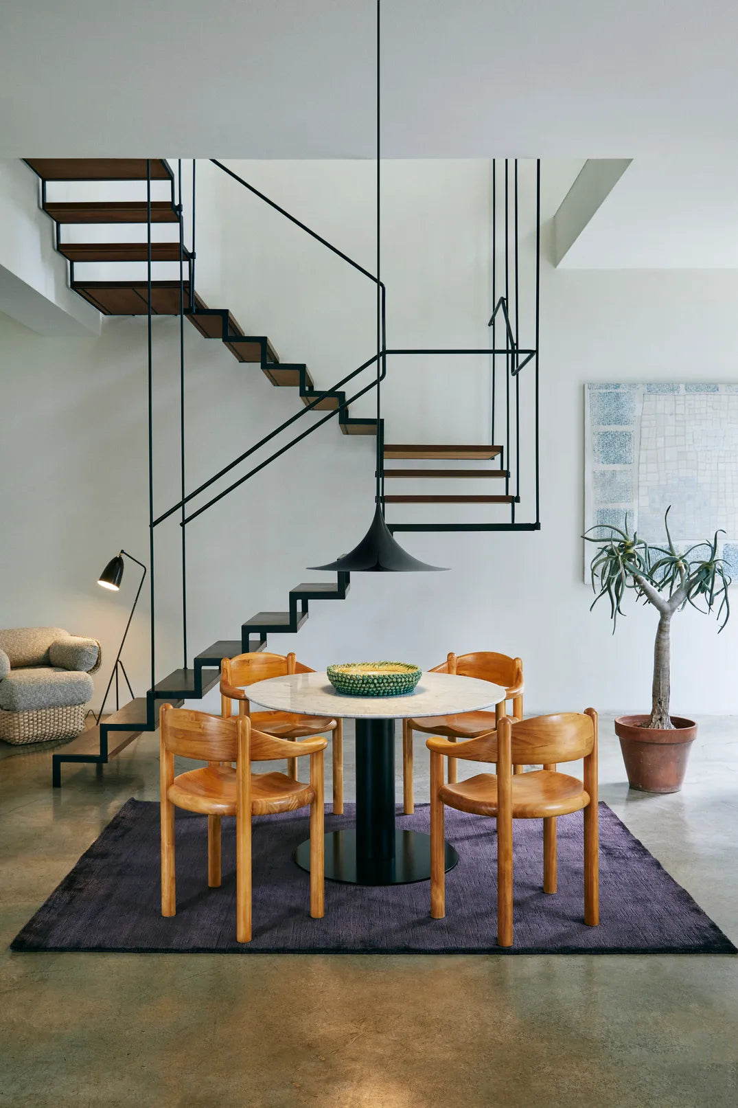 GUBI Table 2.0 Dining Table - Brass Base