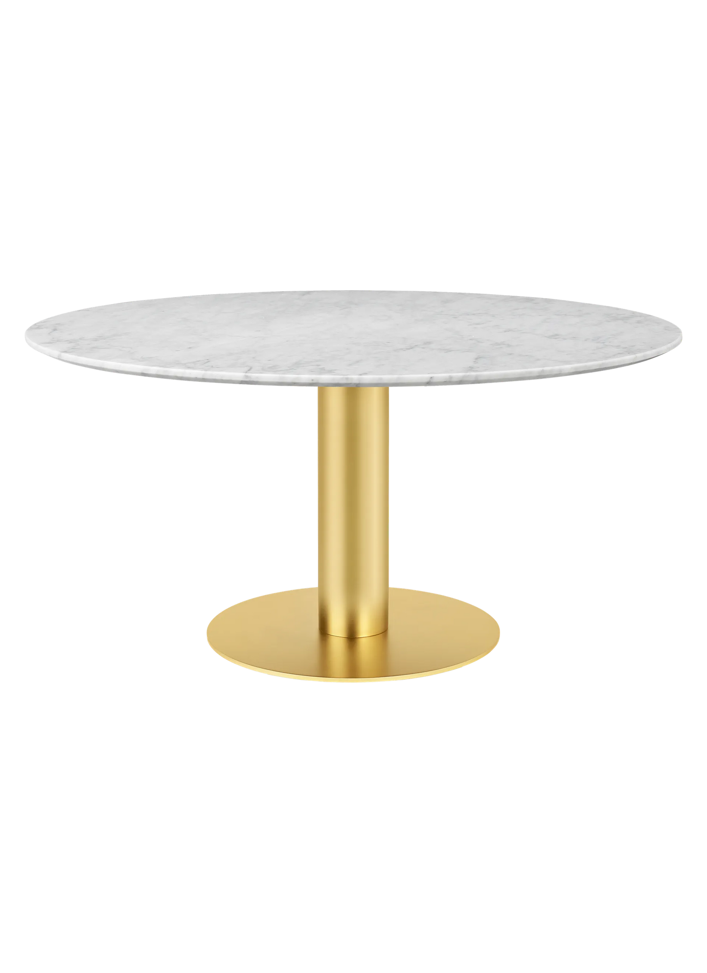 GUBI Table 2.0 Dining Table - Brass Base