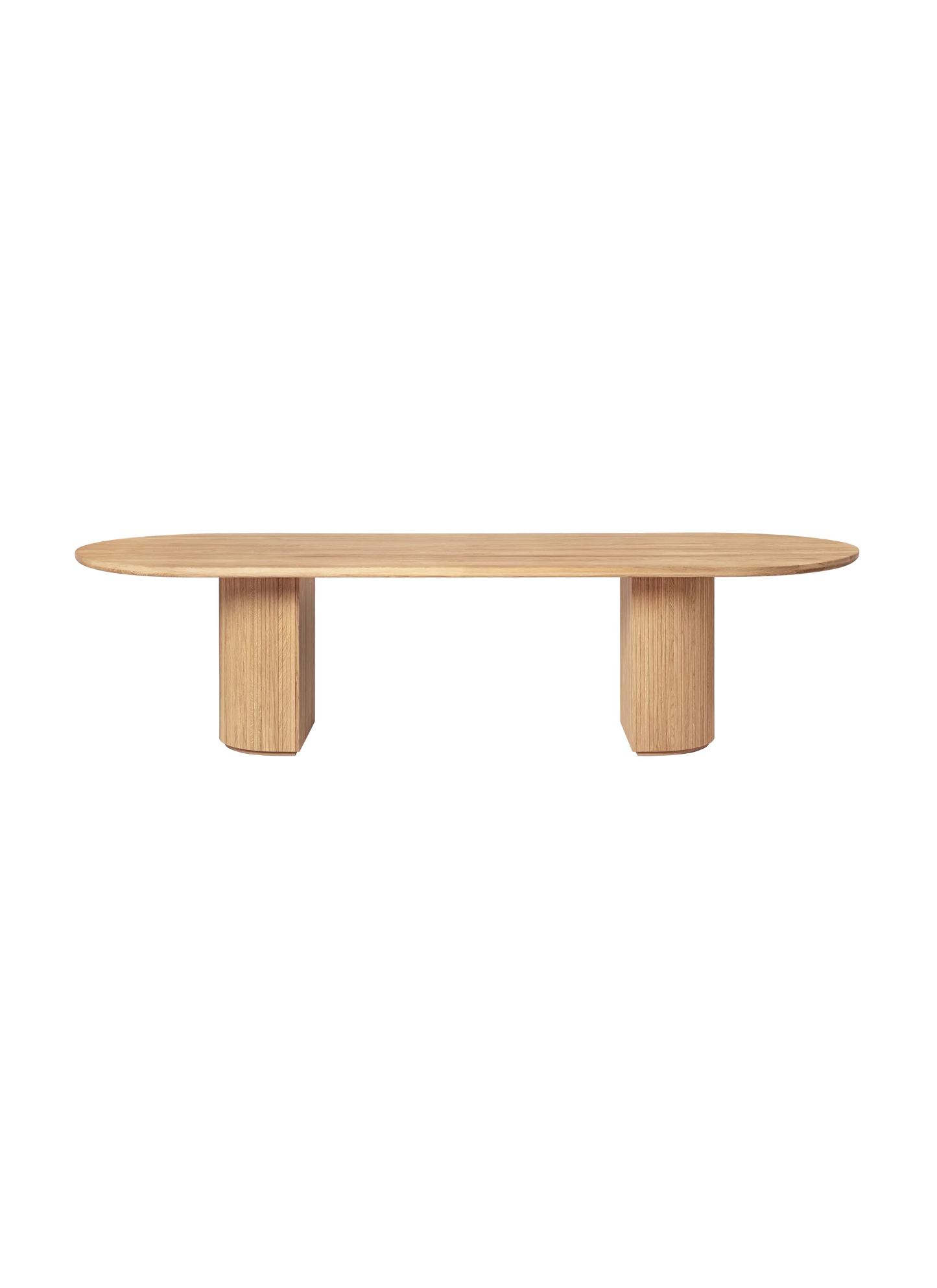 GUBI Moon Dining Table Elliptical - Solid Wood