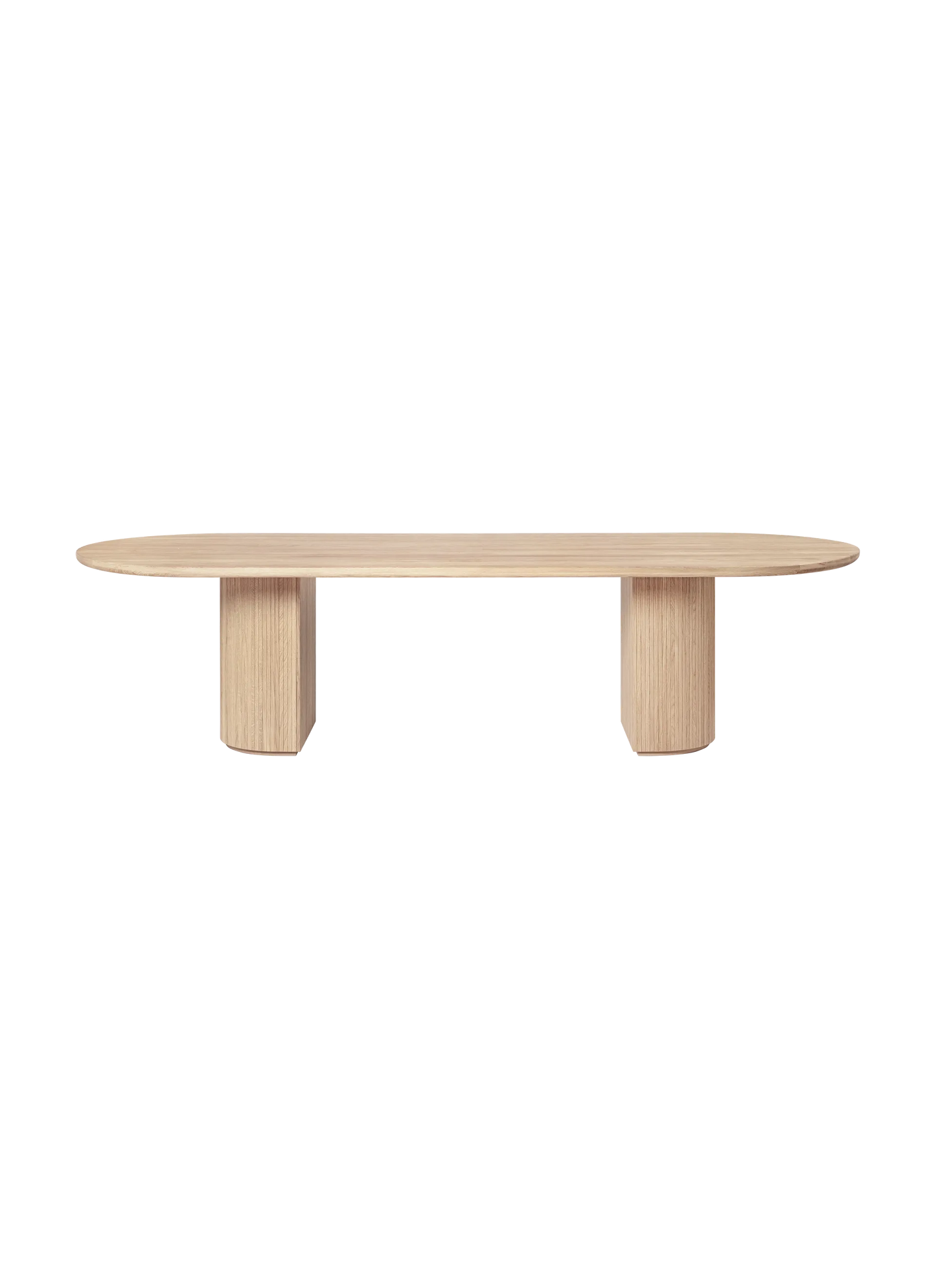 GUBI Moon Dining Table Elliptical - Solid Wood