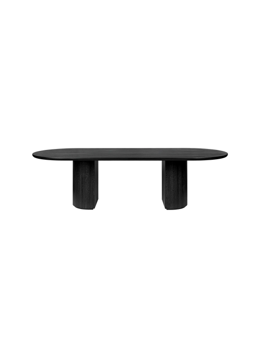 GUBI Moon Dining Table Elliptical - Veneer