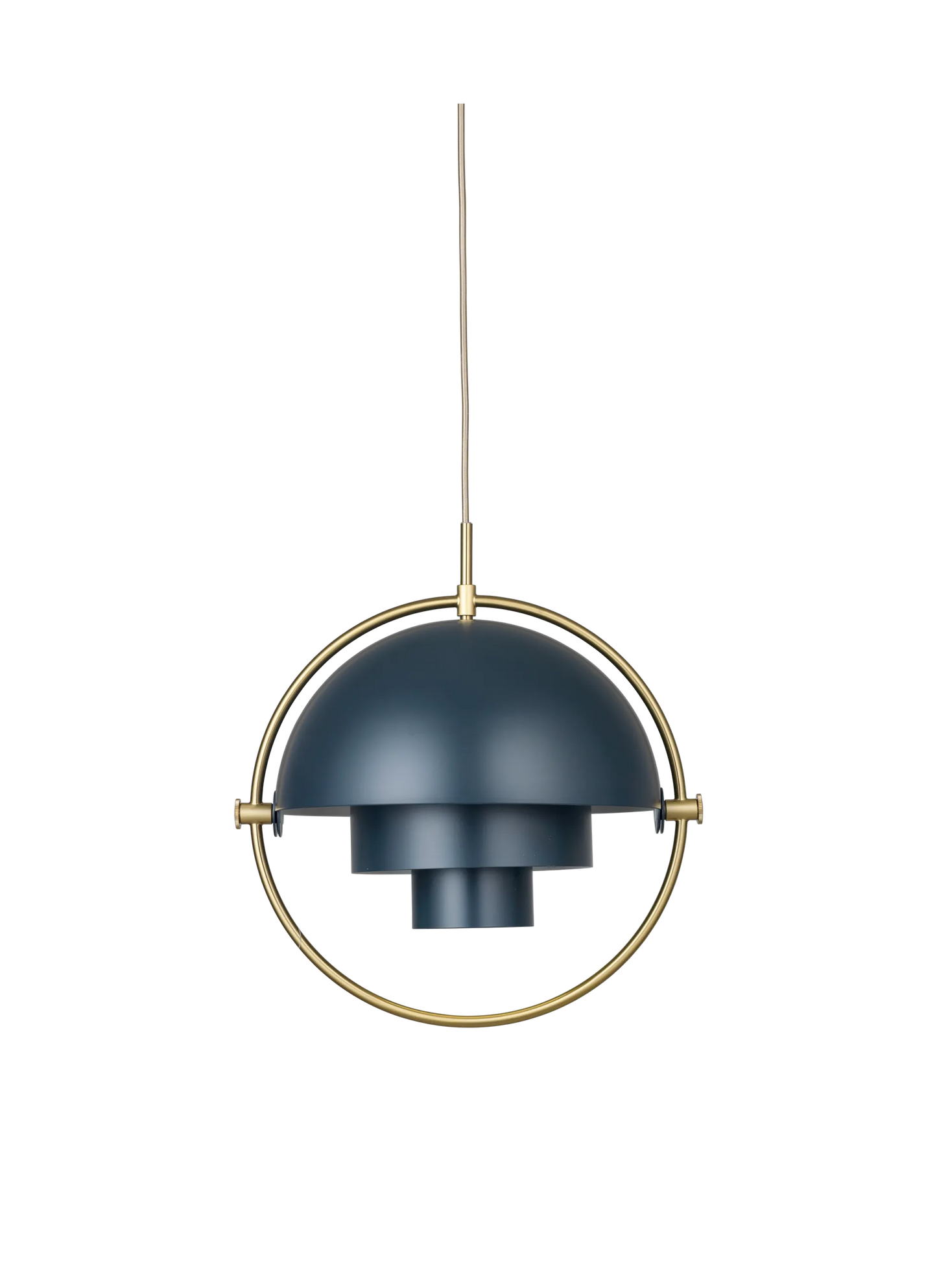 GUBI Multi-Lite Pendant Light Brass