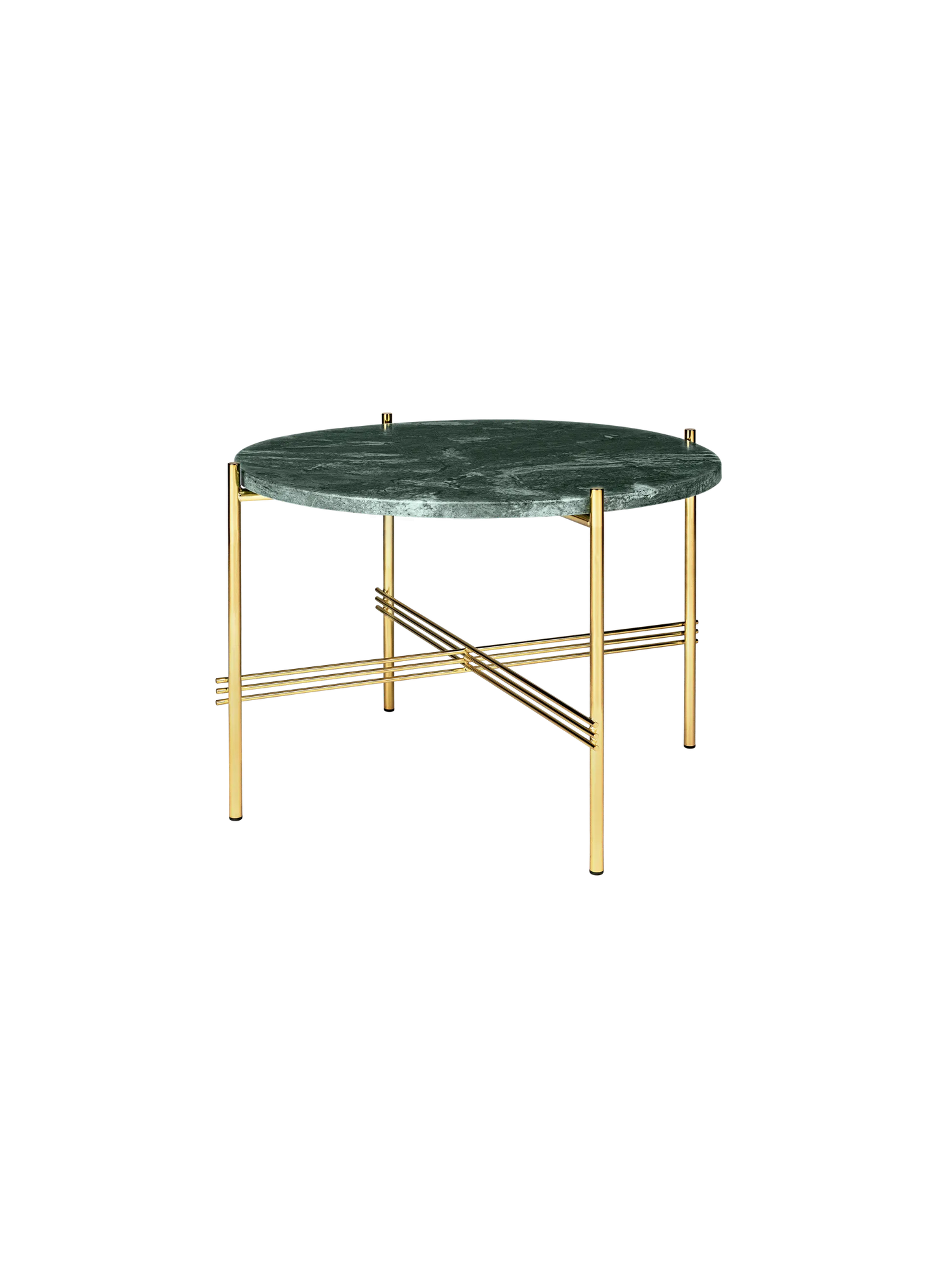 GUBI TS Coffee Table - Dia. 55 - Brass Base