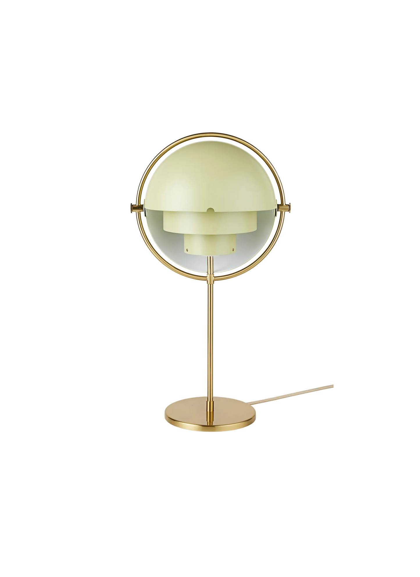 GUBI Multi-Lite Table Lamp - Brass Base