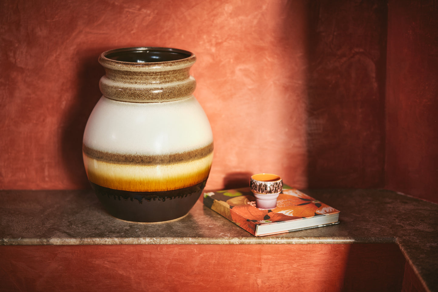 HKLiving Grand Floor Vase - Vanilla