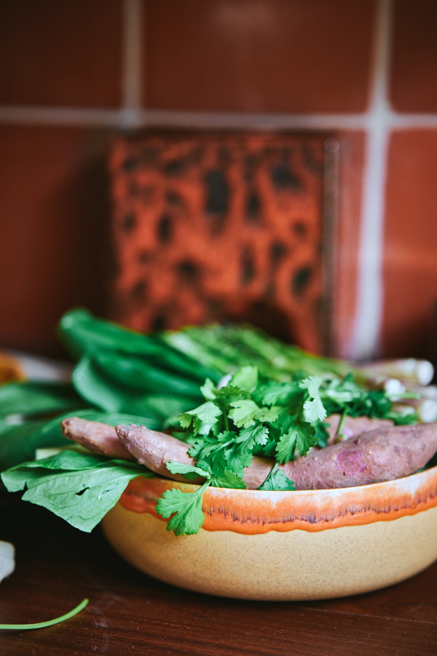 HKLiving 70s Ceramics: Salad Bowl