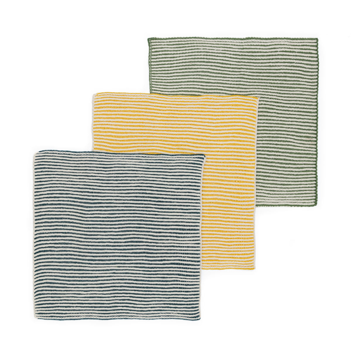 Sophie Home Reusable Ribbed Dishcloths: Citrus