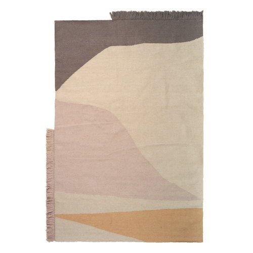 Ferm Living Kelim Rug: Earth. 140cm x 200cm Ex-display