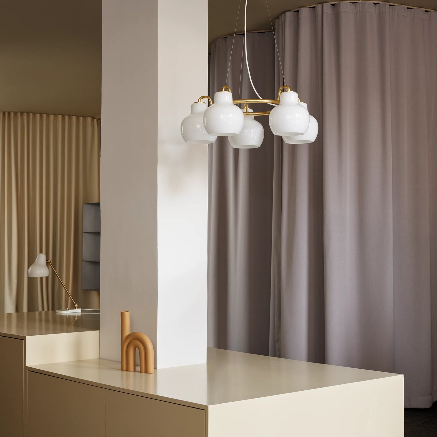 Louis Poulsen VL Ring Crown 5 Pendant Light