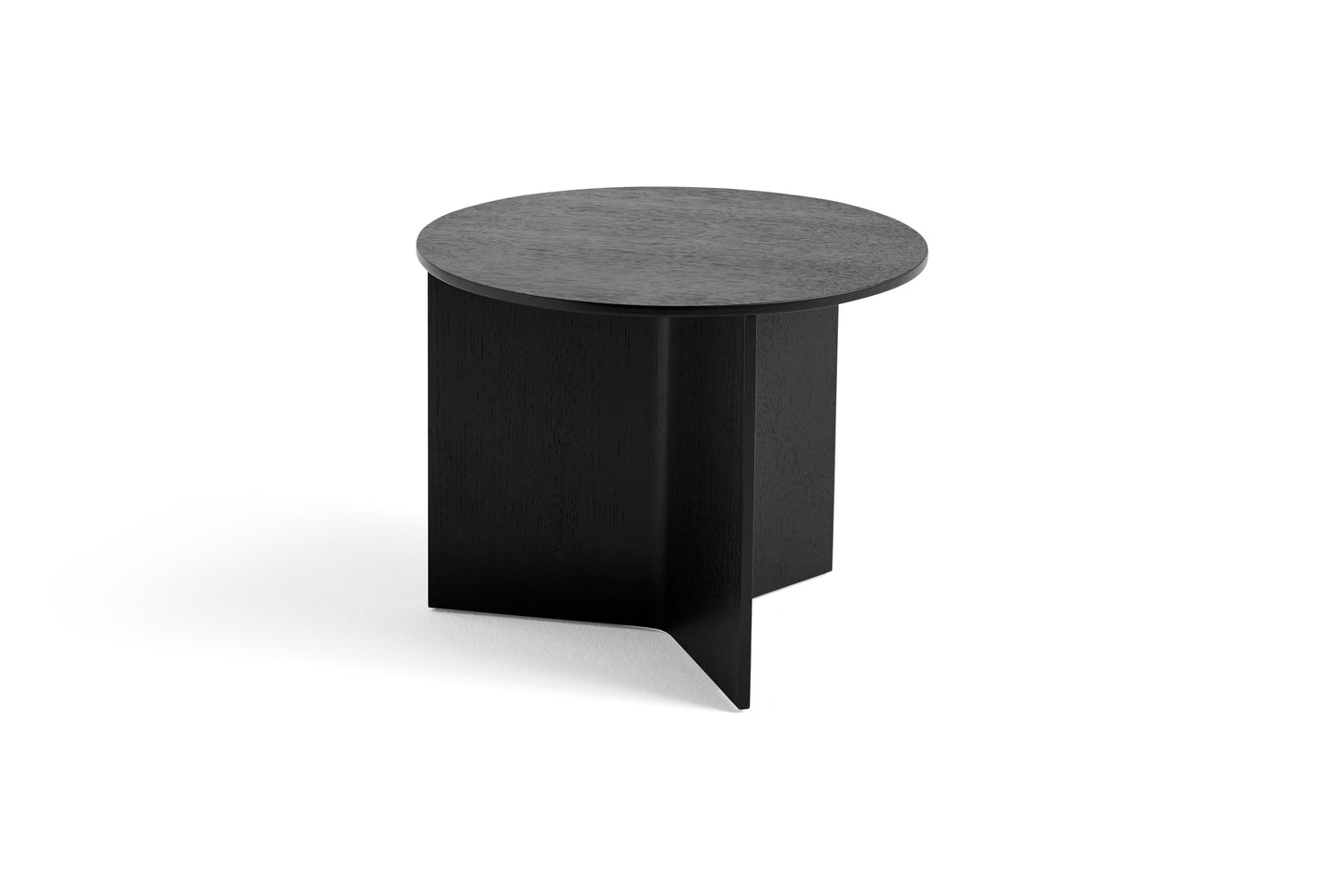 Hay Slit Table Round: Wood