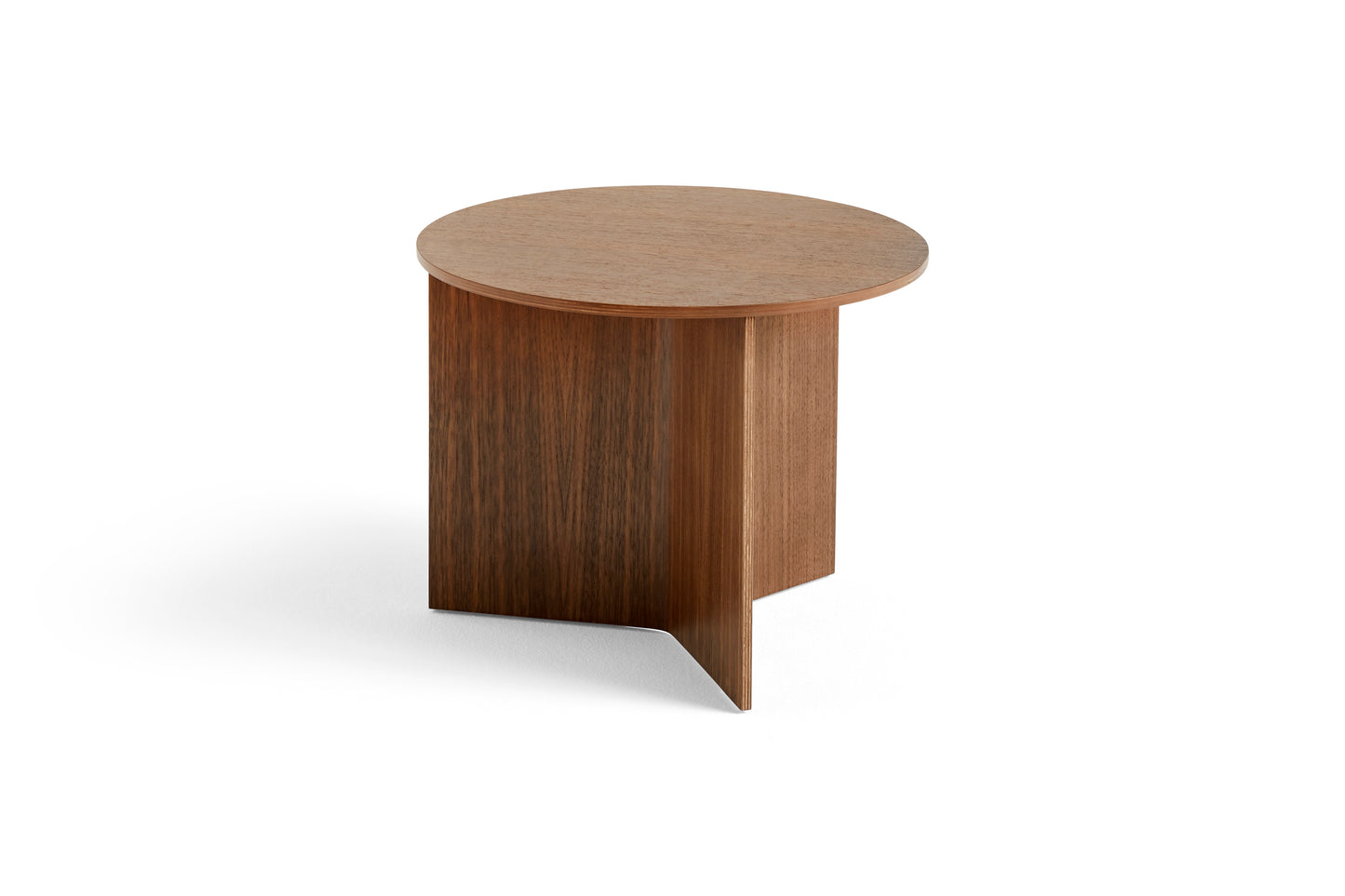 Hay Slit Table Round: Wood