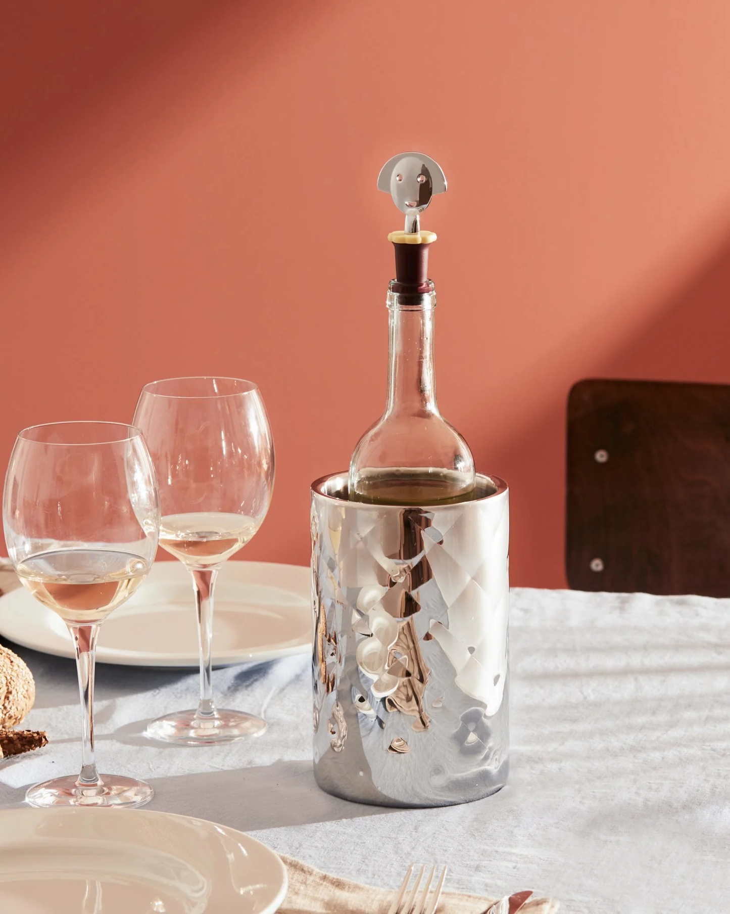 Alessi Anna Stop 2 Bottle Stopper