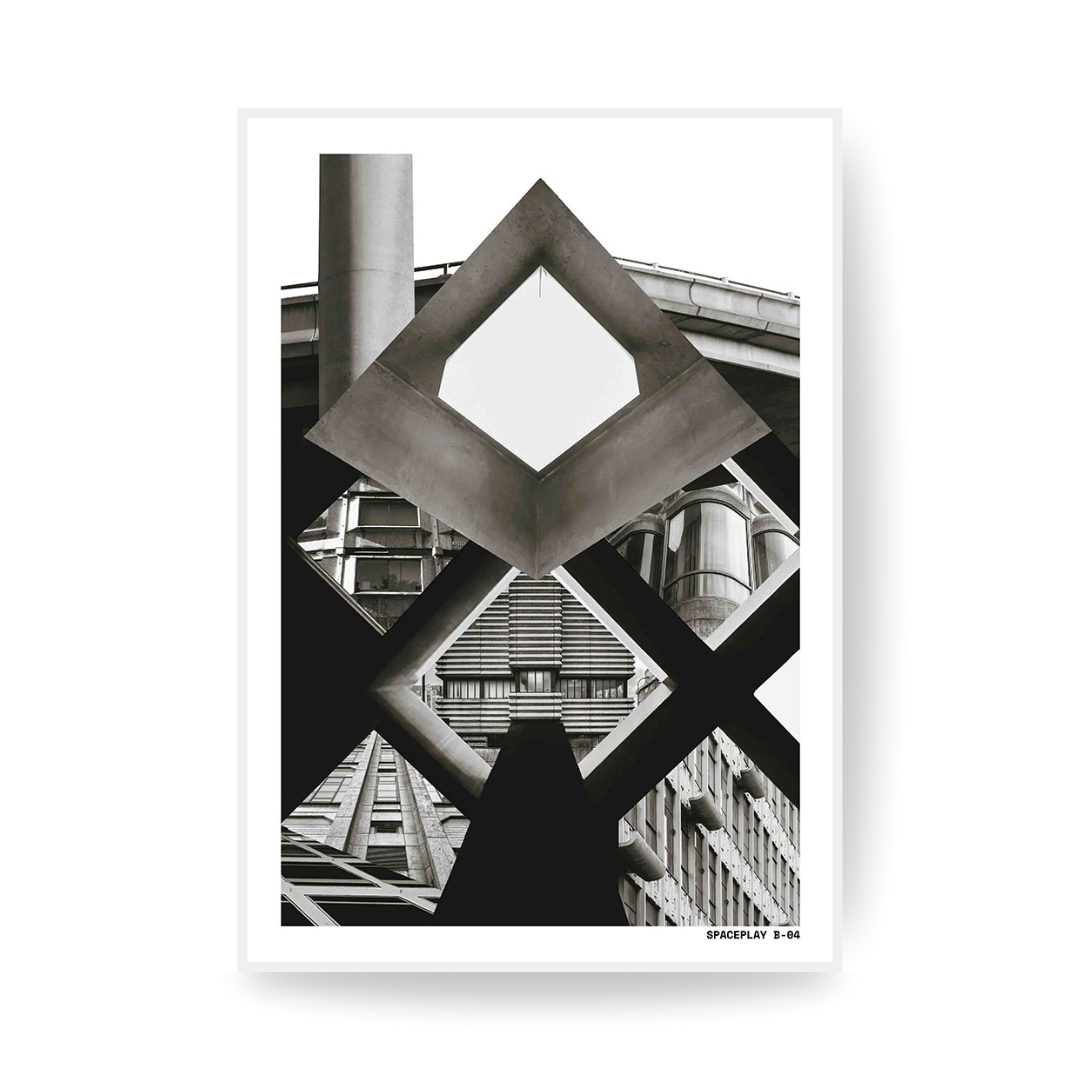 Spaceplay Brutalist World B-04 Print