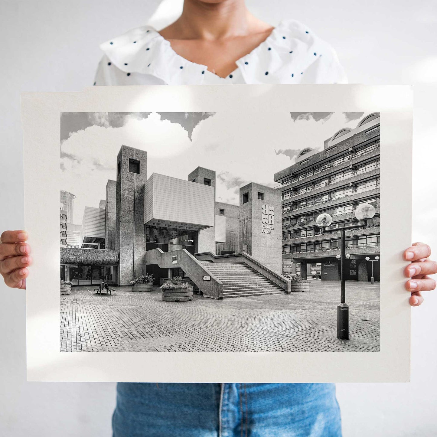 Spaceplay The Barbican Centre - Entrance Stairs Print