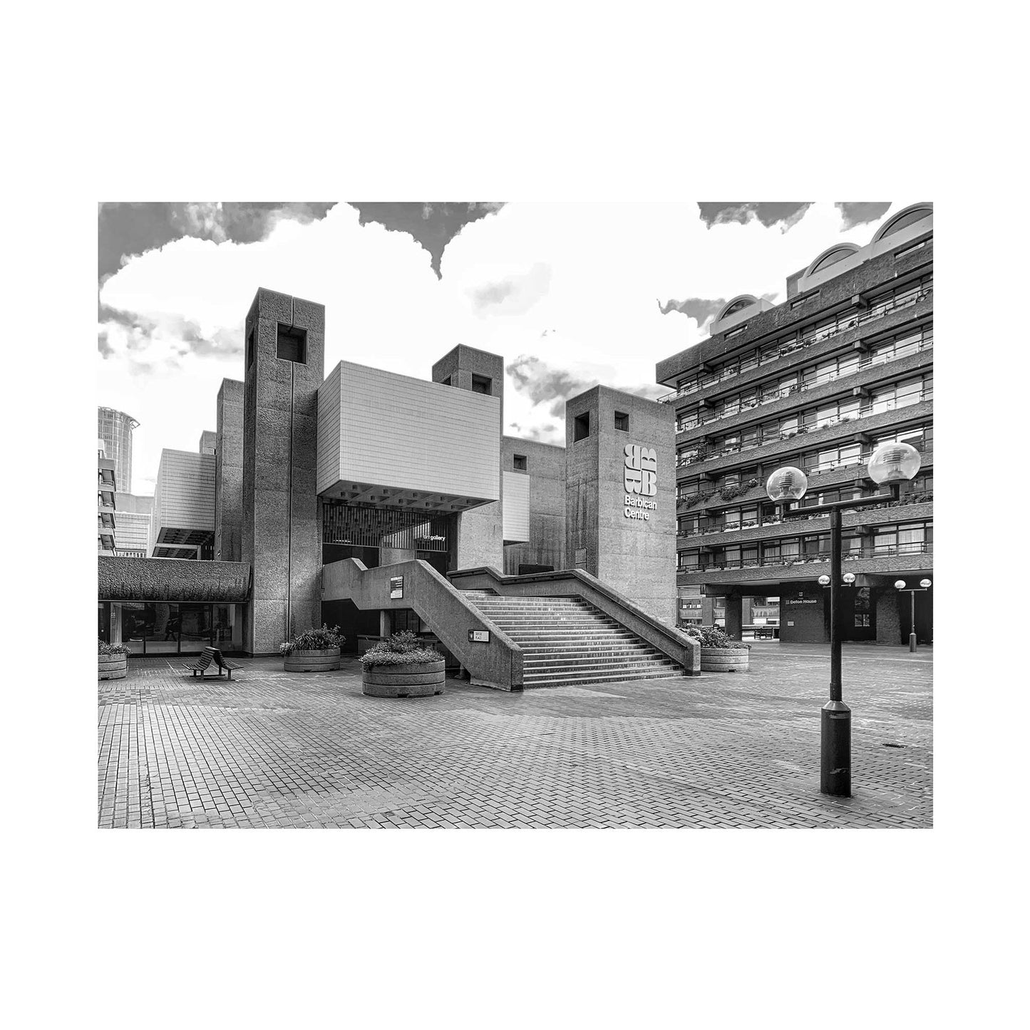 Spaceplay The Barbican Centre - Entrance Stairs Print