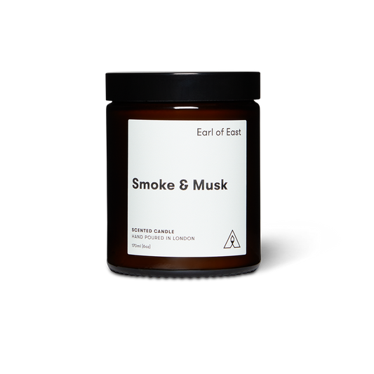 Earl of East Smoke & Musk - Soy Wax Candle 170ML