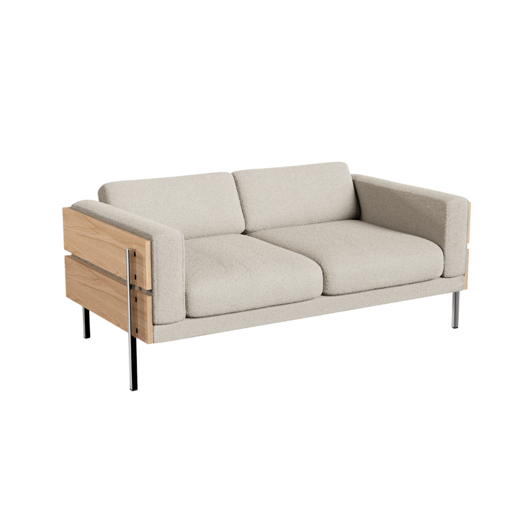 【P3975】変身／couch>>case Case Forum 2 Seater Sofa – minima