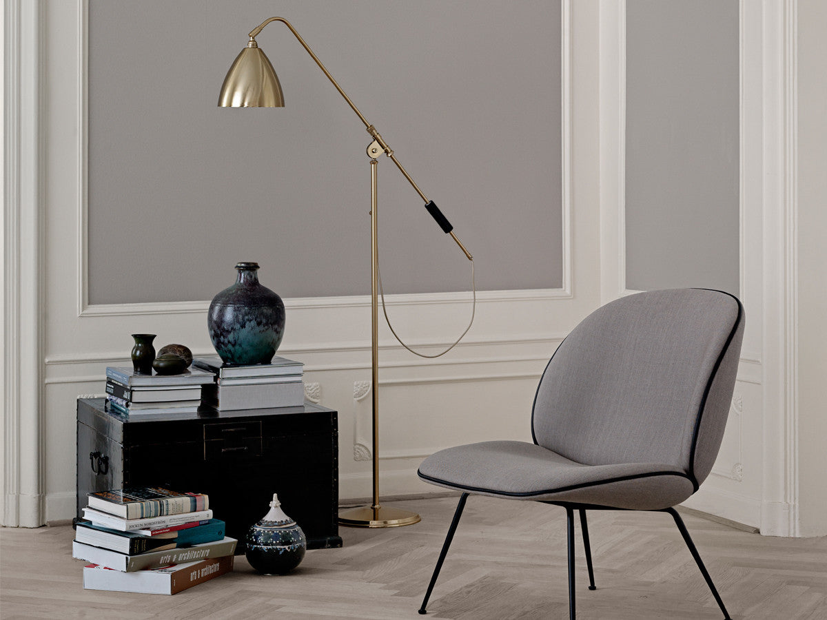 GUBI Bestlite BL4 Floor Lamp Brass