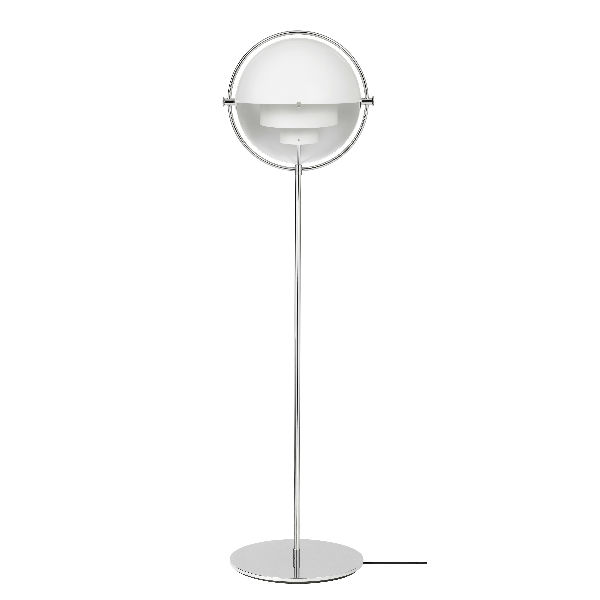 GUBI Multi-Lite Floor Lamp Chrome