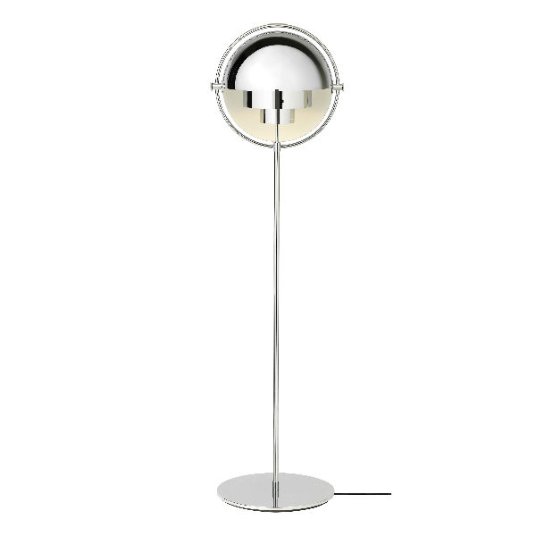 GUBI Multi-Lite Floor Lamp Chrome