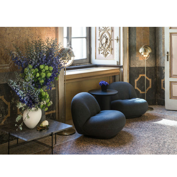 GUBI Pacha Lounge Chair - Fully Upholstered