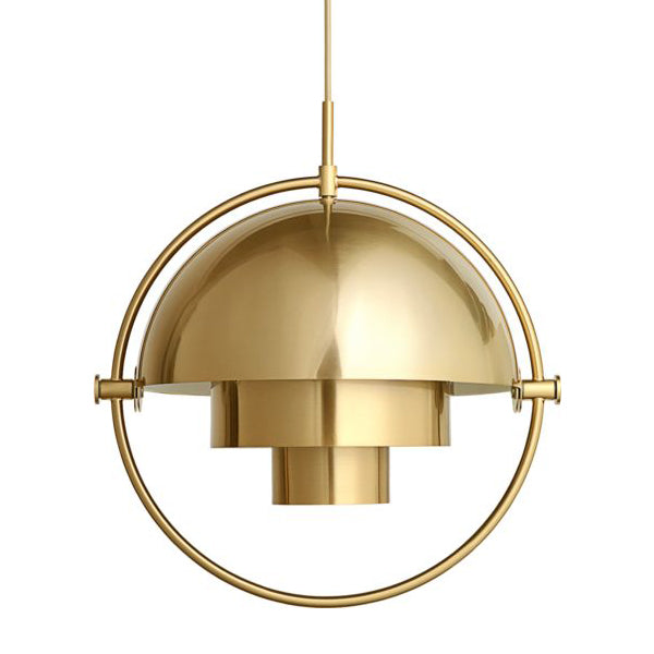 GUBI Multi-Lite Pendant Light Brass