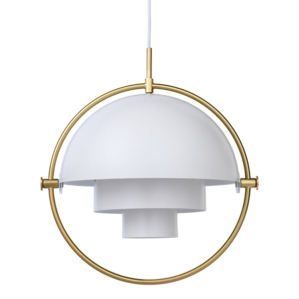 GUBI Multi-Lite Pendant Light Brass