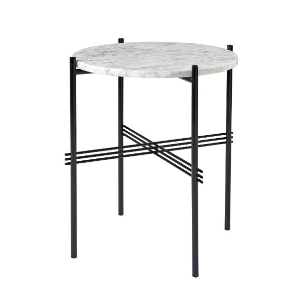 GUBI TS Coffee Table - Dia. 40 - Black base