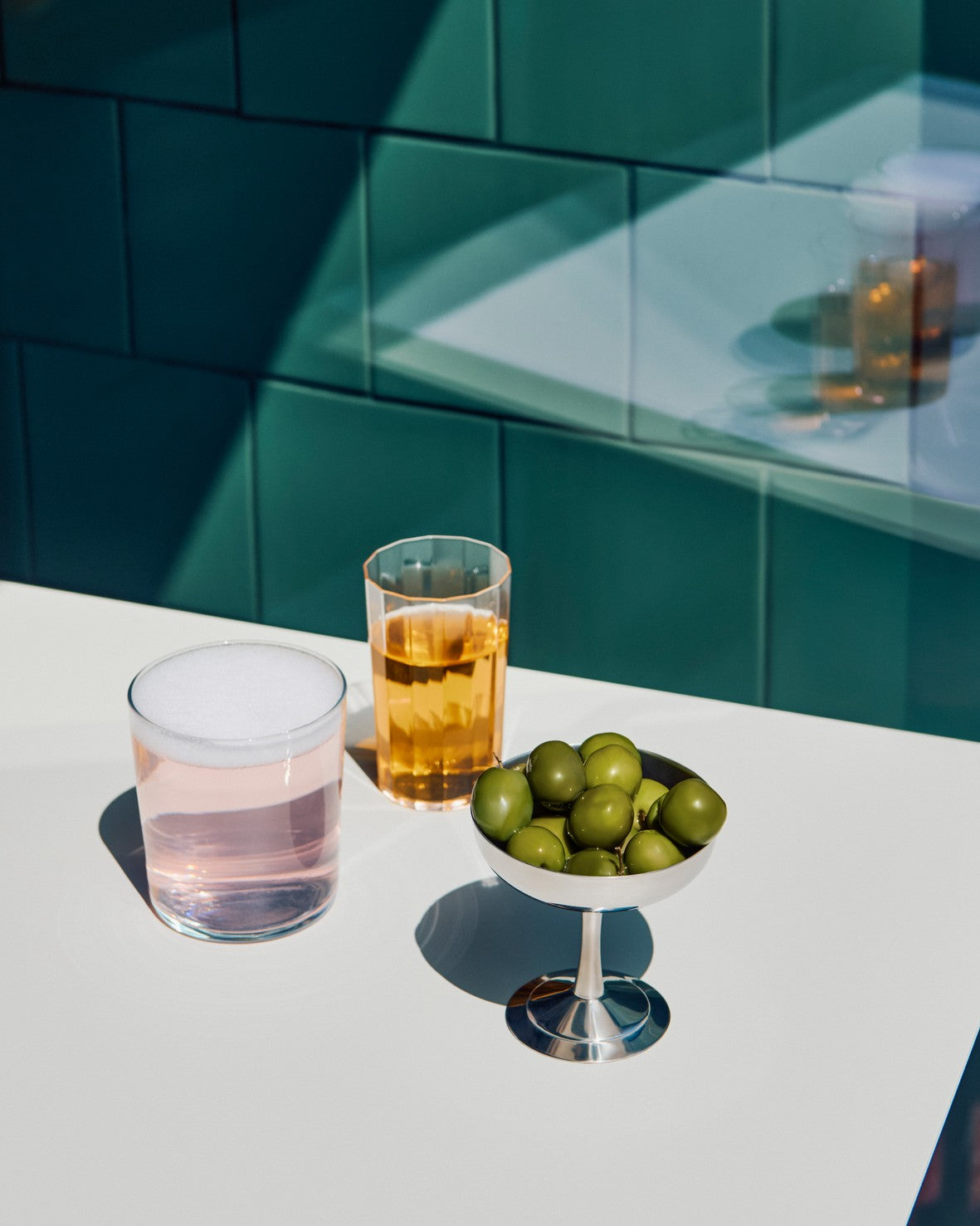 Hay Angle Glass - Medium: Set of 4 glasses
