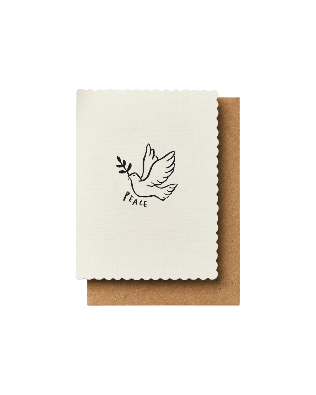 Katie Leamon Christmas Motif Dove Card