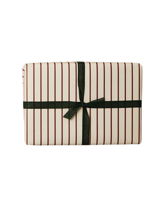 Katie Leamon Candy Cane Stripe Christmas Wrapping Paper (5 sheets)