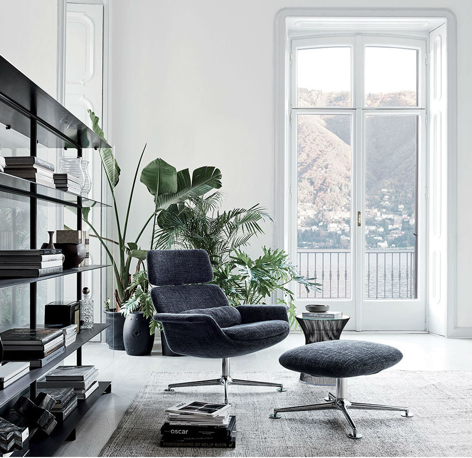 Knoll KN 02 Swivel Reclining Lounge Chair