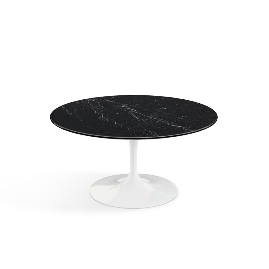 Knoll Saarinen Tulip Coffee Table White Base Ø 91cm