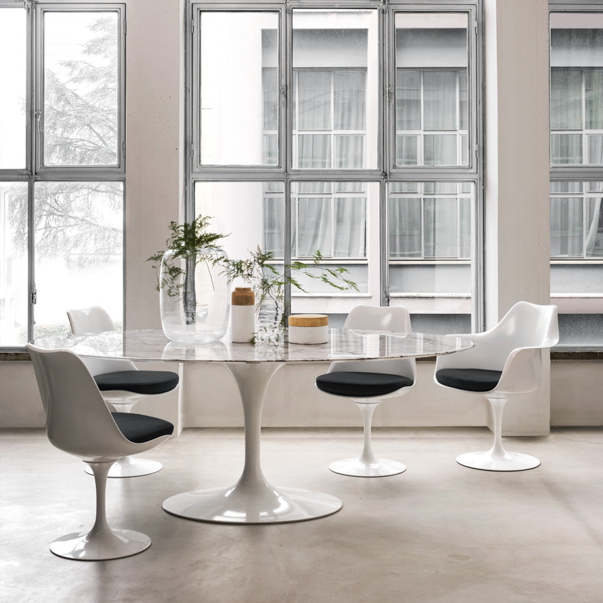 Knoll Saarinen Tulip Dining Table Oval 198cm