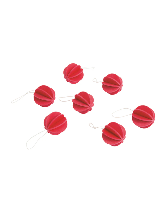 Lovi Christmas Baubles (pack of 7)