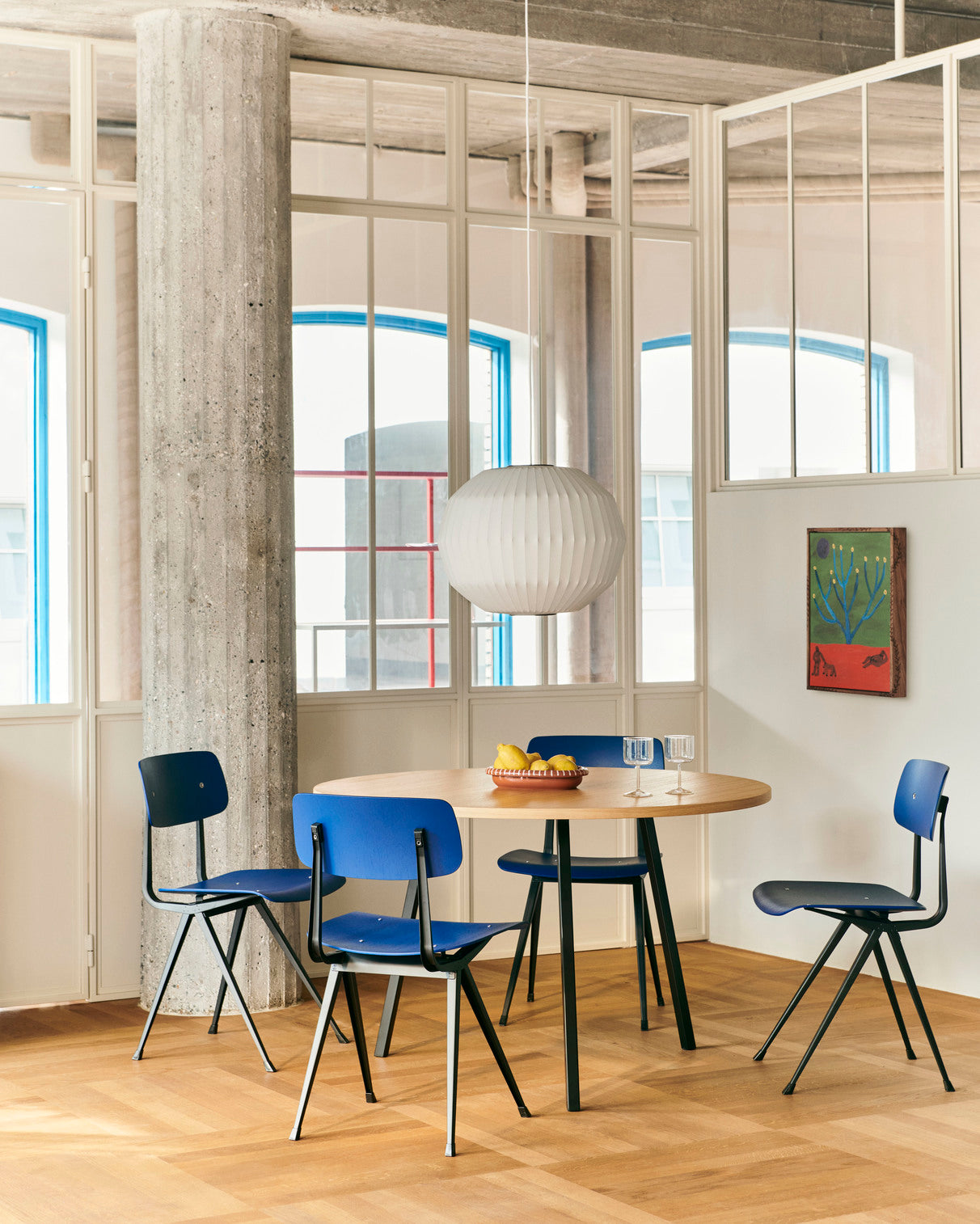 Hay Nelson 'Angled Sphere' Bubble Pendant Light