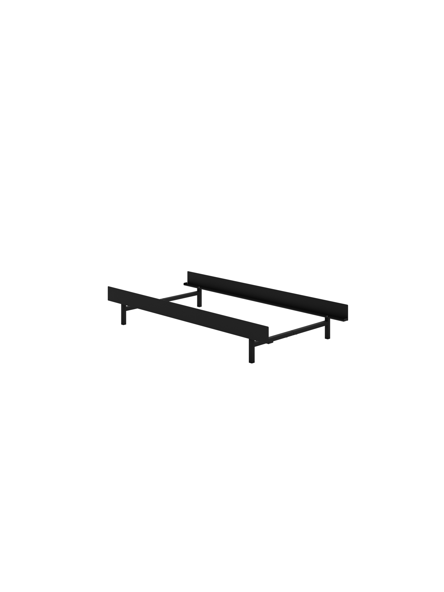 Moebe Bed: 90cm Low