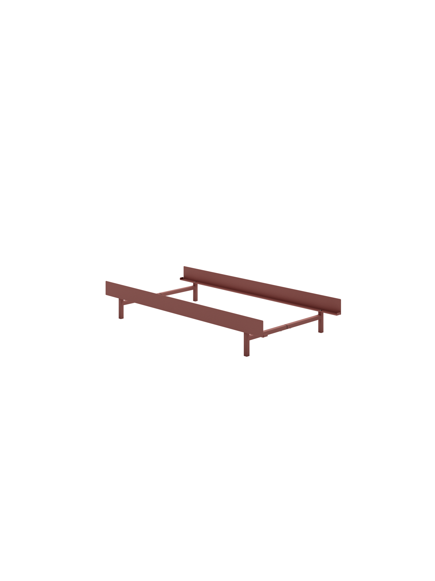 Moebe Bed: 90cm Low