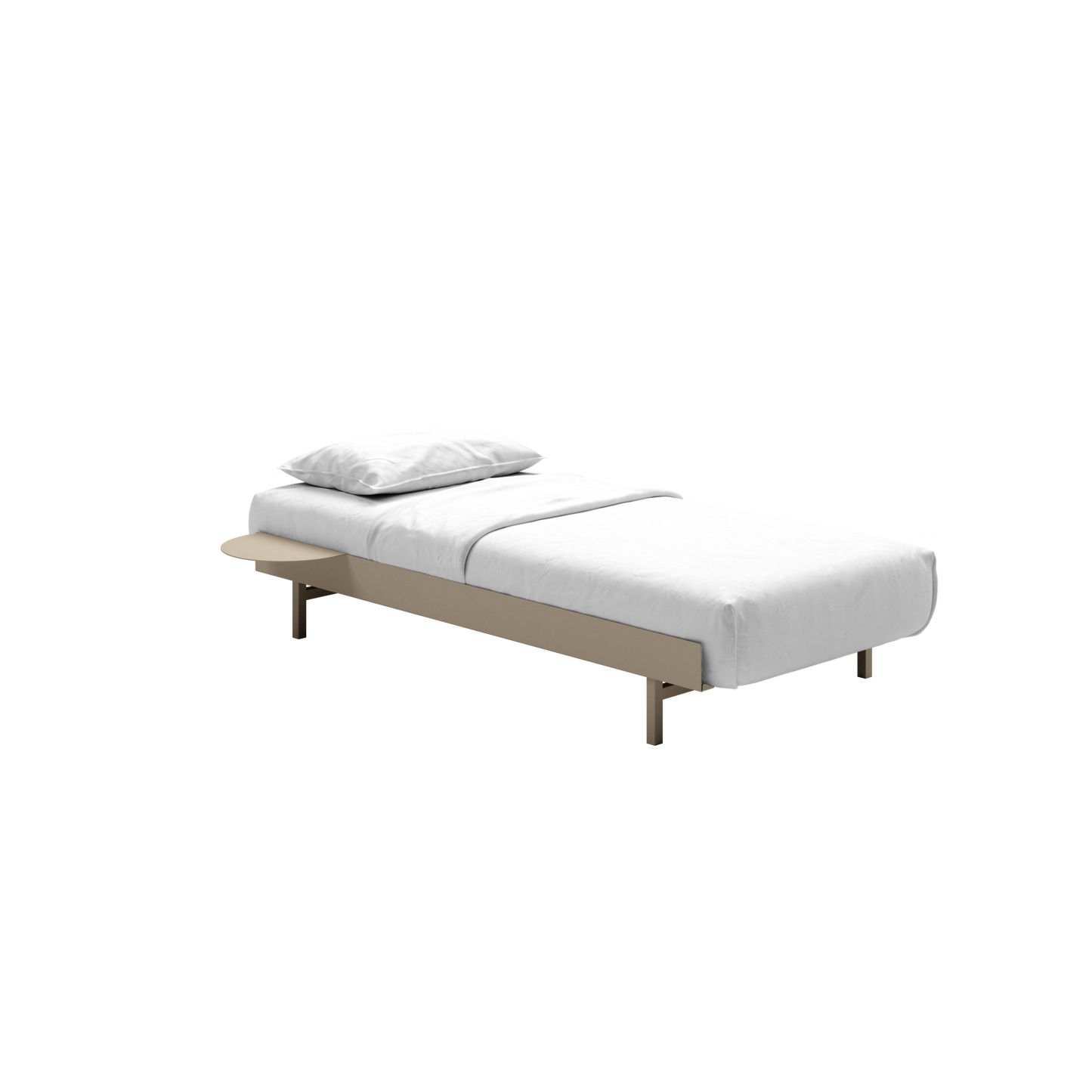 Moebe Bed: 90cm Low
