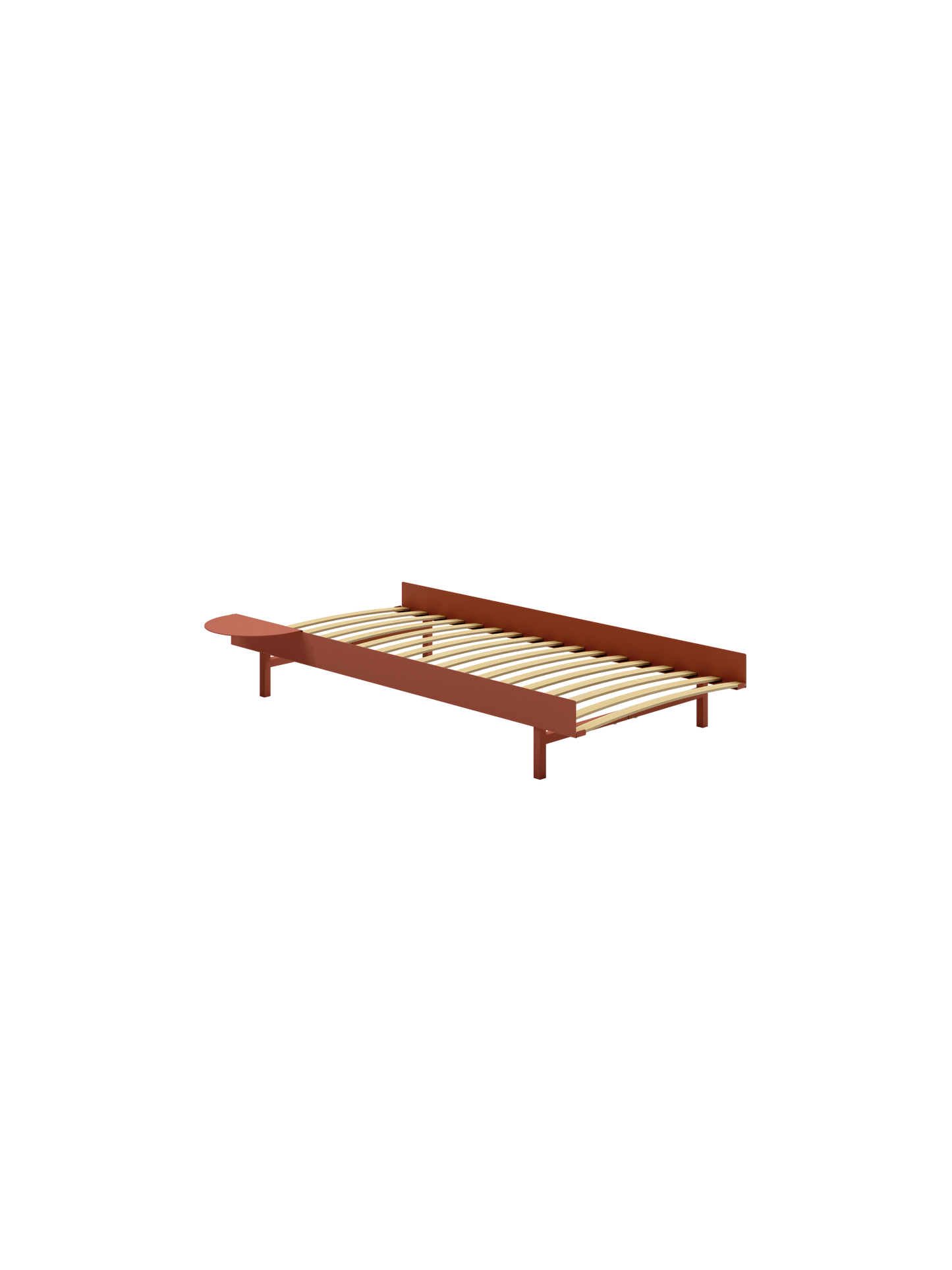 Moebe Bed: 90cm Low