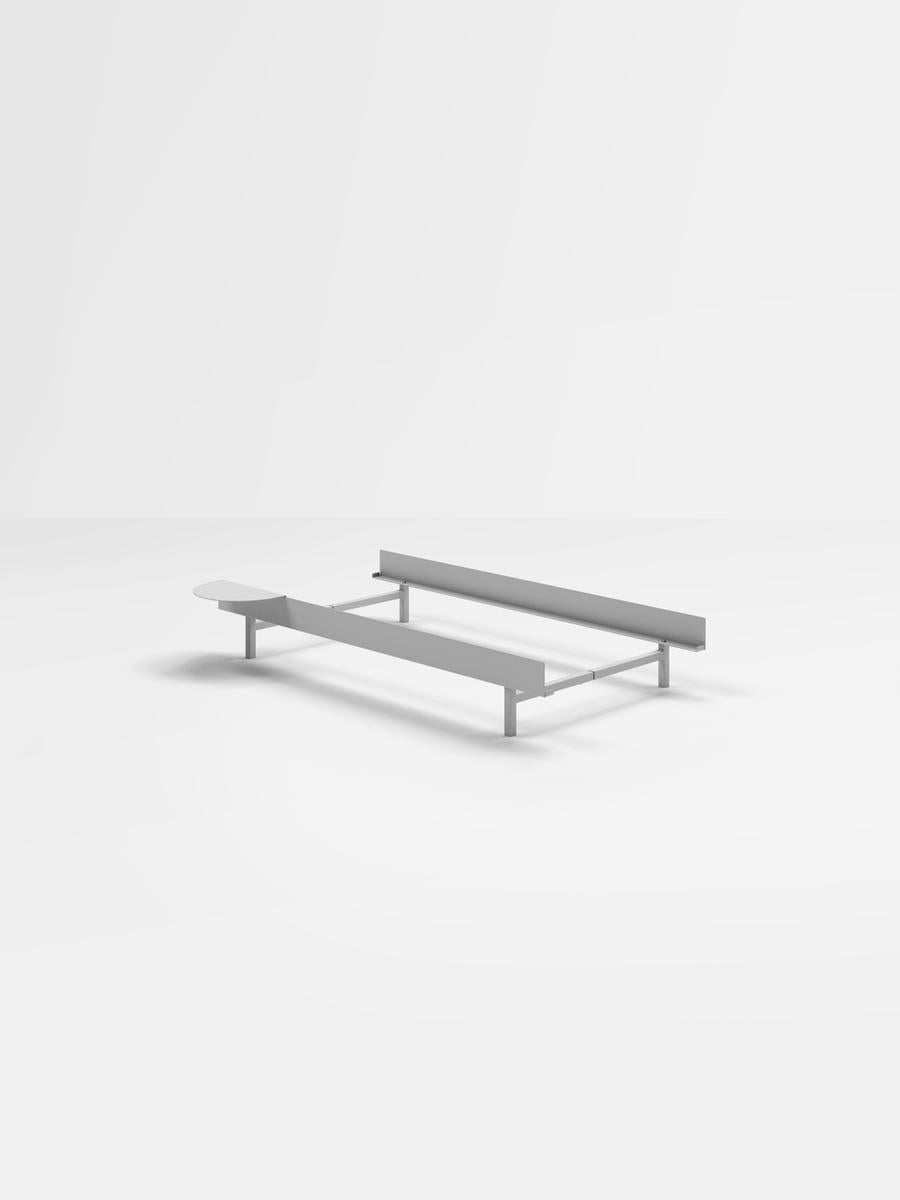 Moebe Bed: 90cm Low