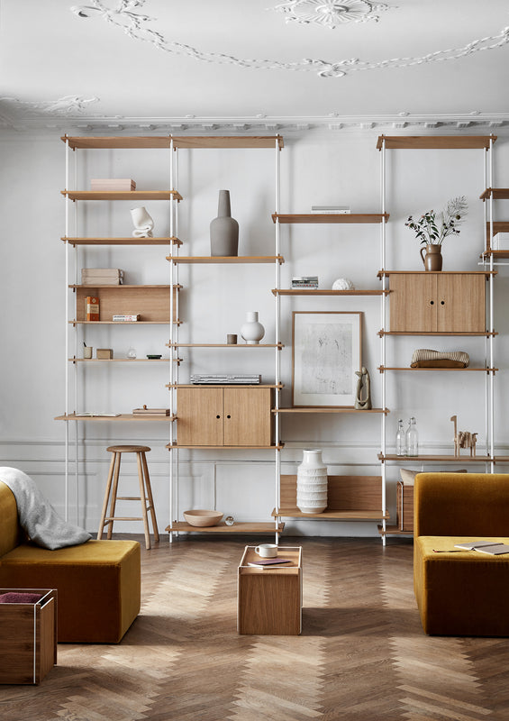 Moebe Shelving - Floor Standing / Triple Bay Set (S.200.3.C)