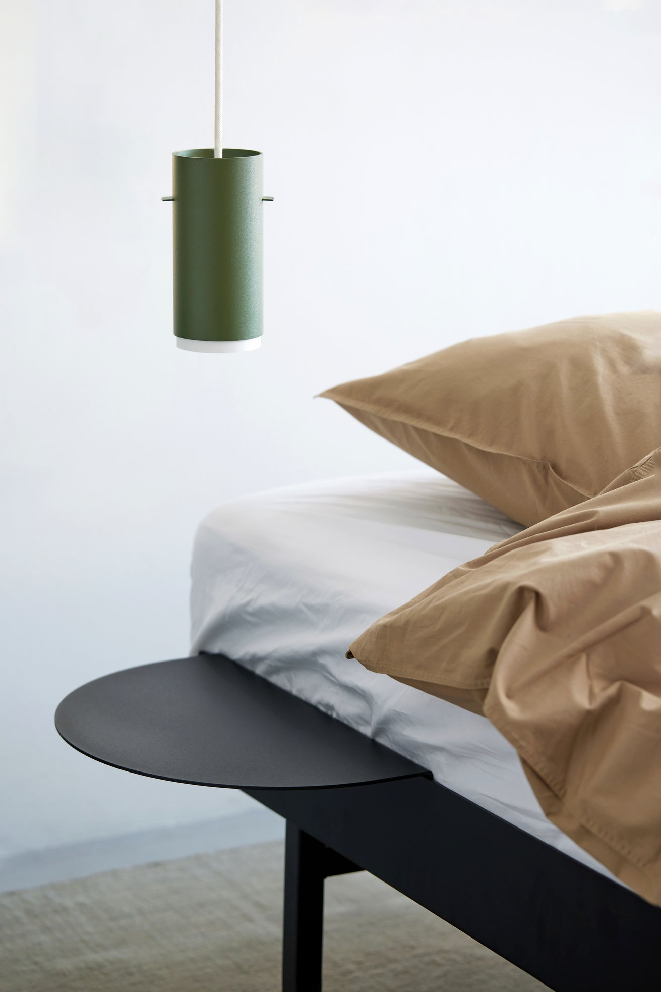 Moebe Bed: 90cm High