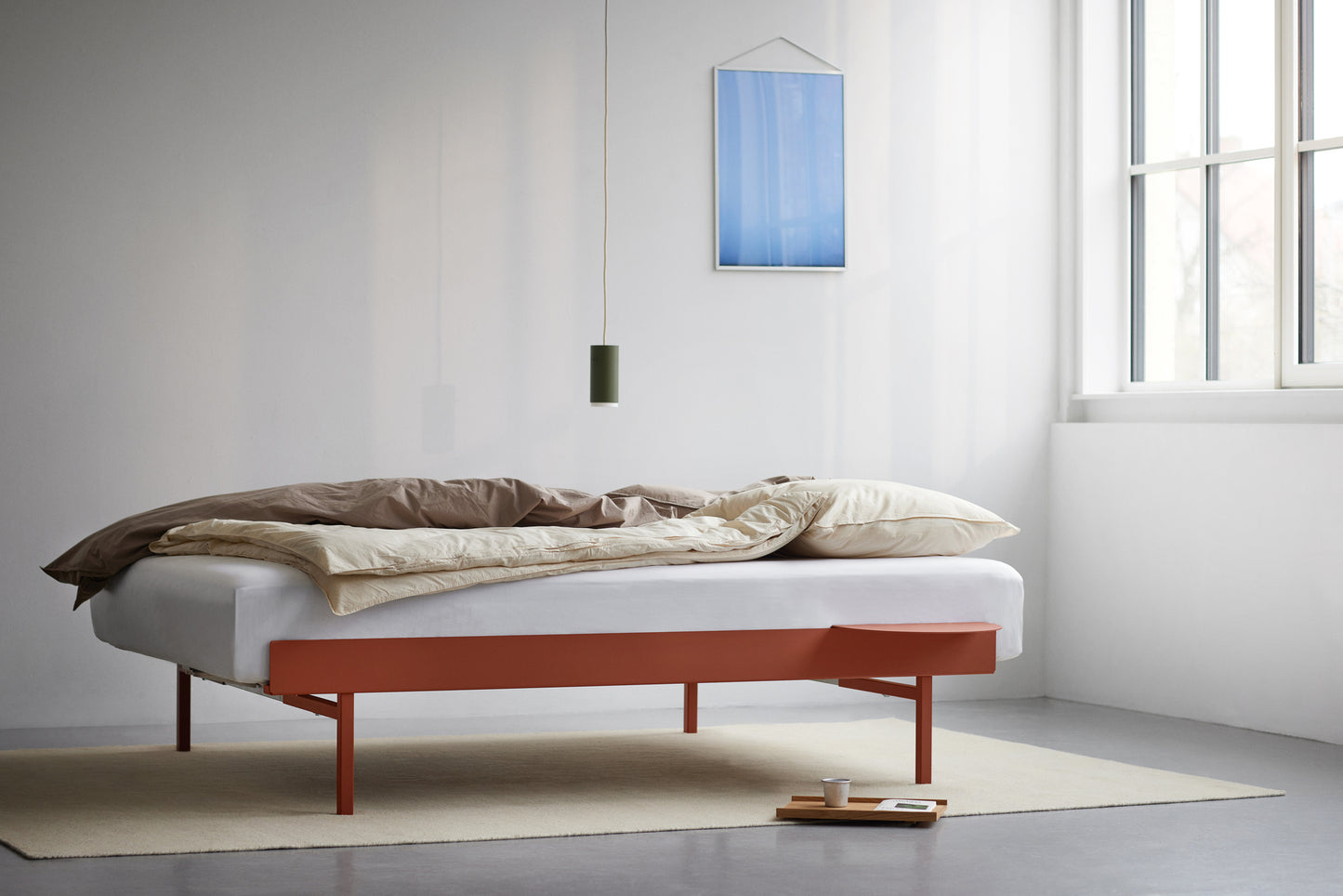 Moebe Expandable Bed: 90-180cm High
