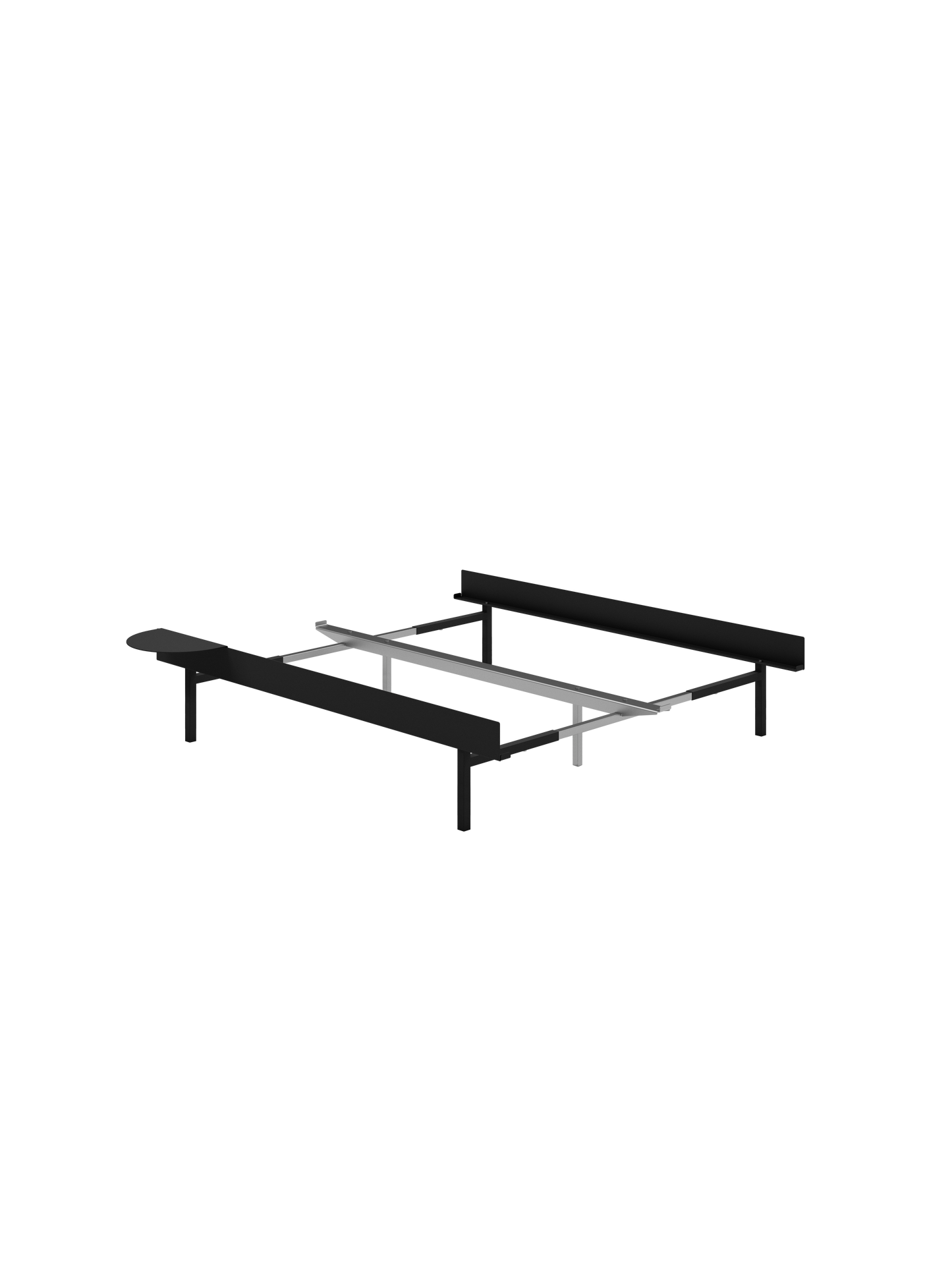 Moebe Expandable Bed: 90-180cm High